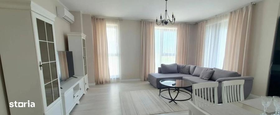 Apartament cu 3 camere, mobilat în City Park Mall