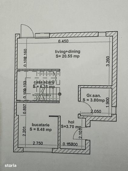 Casă cu 3 camere cu Teren 190 Mp în Șelimbăr