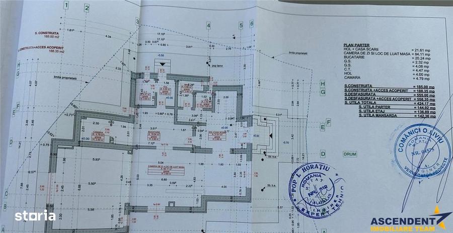 Casă cu 9 camere decomandat cu Teren 843 Mp în Bunloc