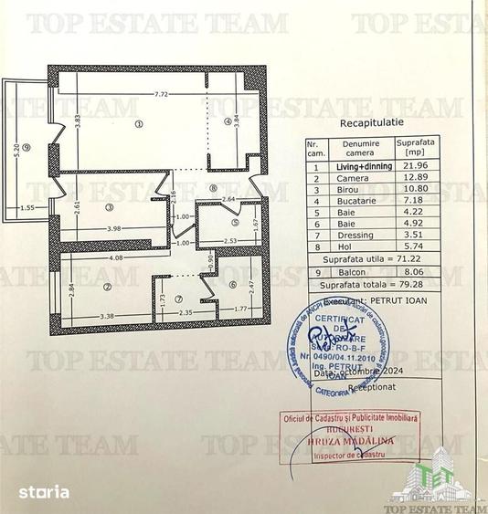 Apartament cu 3 camere, mobilat în Ghencea