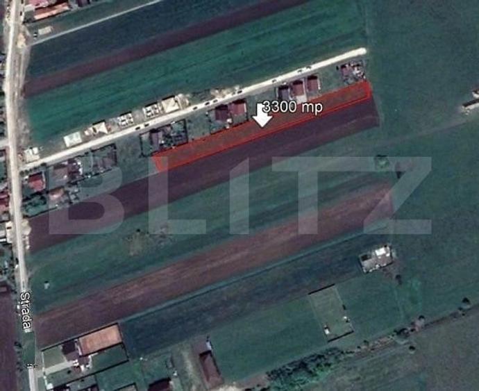 Teren Construcții intravilan de 3300 mp, în Stupini