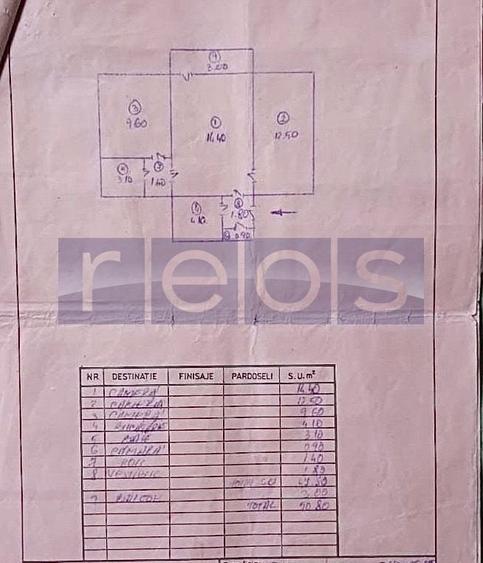 Apartament cu 3 camere semidecomandat în Nicolae Grigorescu