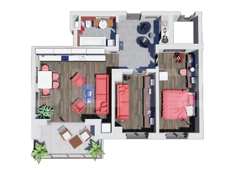 Apartament Nou Cu 3 Camere La Etaj Superior | 71,90 Mp | Târgu Mureș - 4