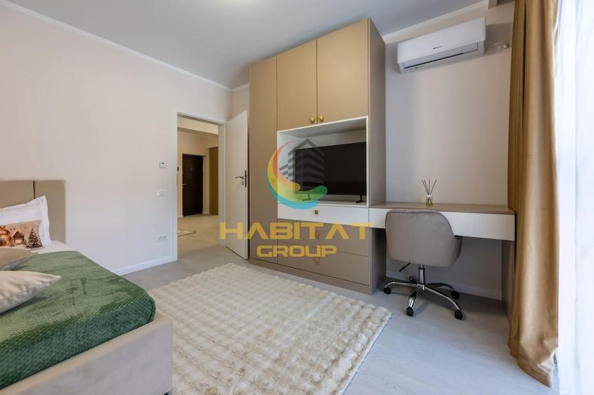 Apartament cu 3 camere semidecomandat în Vest