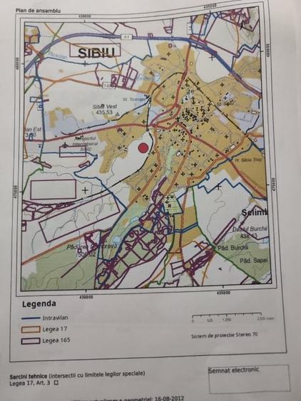 Teren agricol intravilan de 2057 mp, în Ștrand