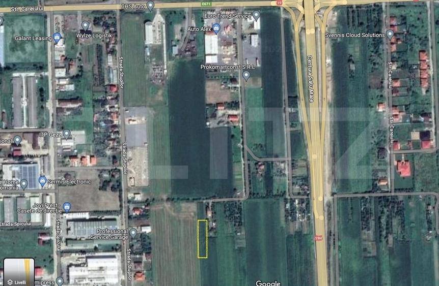 Teren Construcții intravilan de 9433 mp, în Careiului