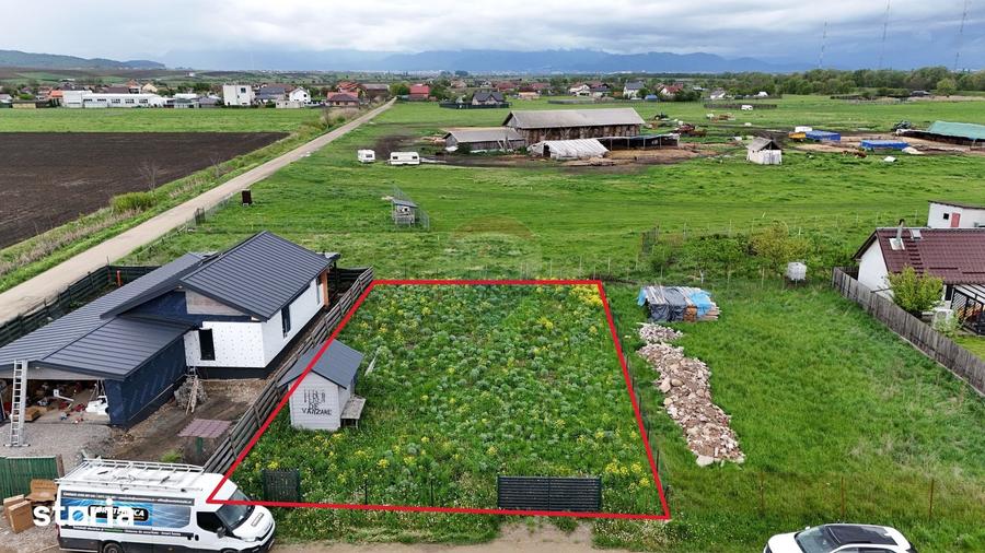 Teren intravilan pentru casa | 511 mp | Bod, Bra?ov | - 5