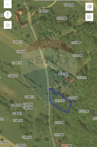 Teren agricol intravilan de 1700 mp, în Borod
