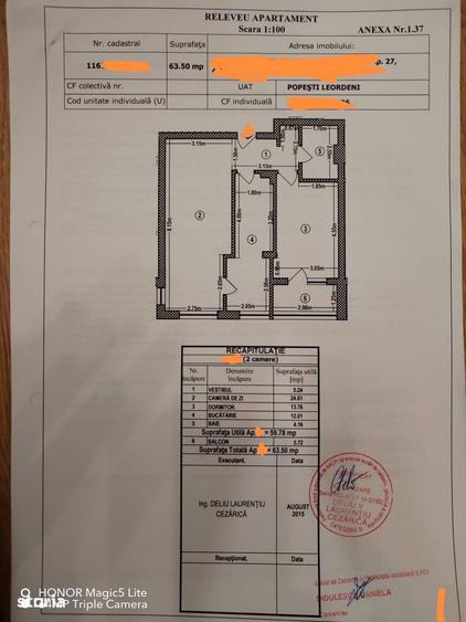 Apartament cu 2 camere, Mobilat, Metrou Dimitrie Leonida - 15
