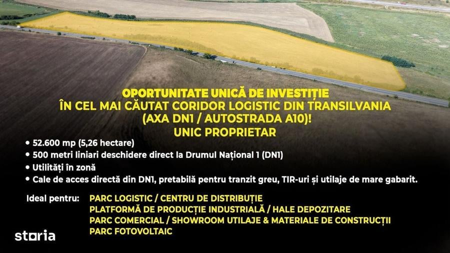 Spațiu comercial, în Unirea