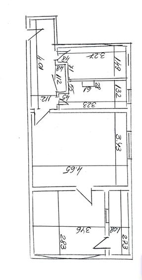 Apartament cu 2 camere semidecomandat în Central
