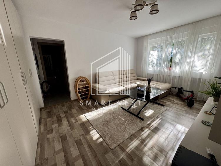 Apartament cu 2 camere semidecomandat, mobilat în Micro 16