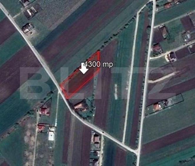 Teren Construcții intravilan de 4300 mp, în Stupini