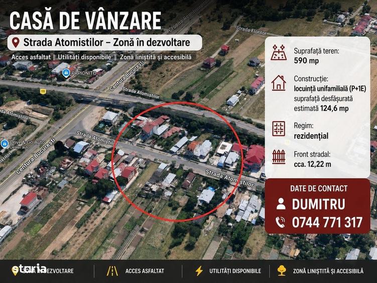 Casă cu 4 camere în Central