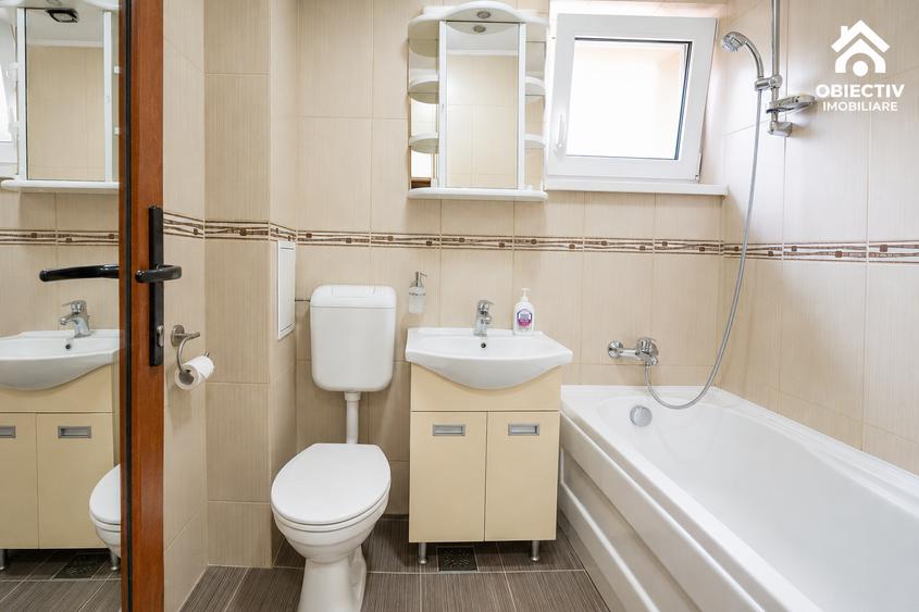 Apartament cu 2 camere semidecomandat în Mărăței