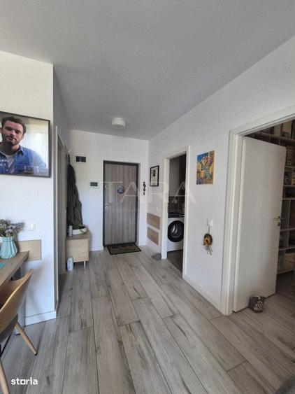 Apartament cu 2 camere, mobilat în Chinteni