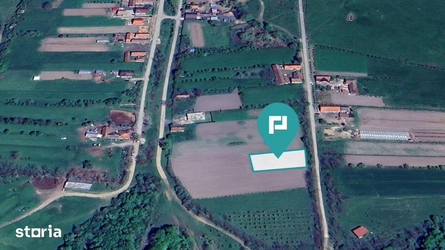 Teren de 1260 mp, în Ususău