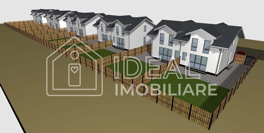 Duplex cu 4 camere cu Canalizare în Est