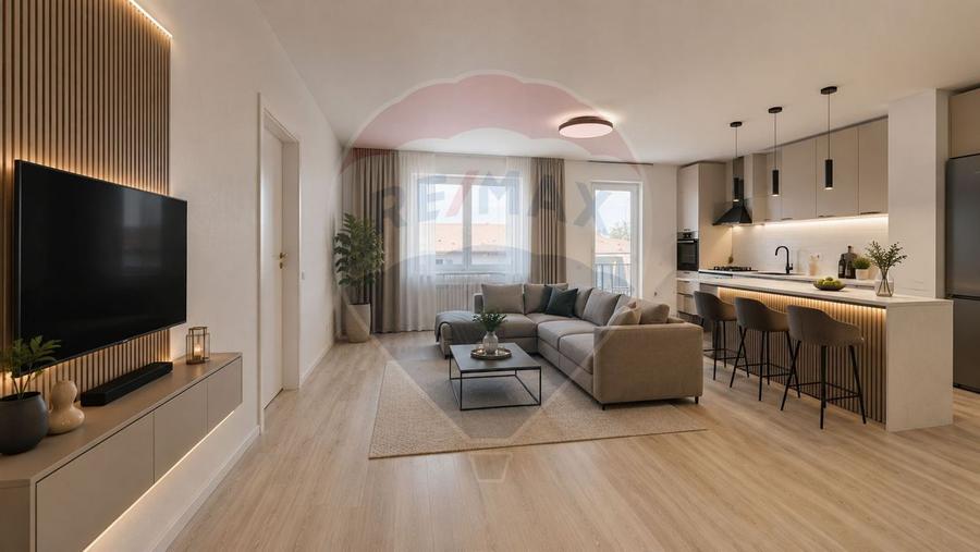 Apartament cu 2 camere, vedere spre parcul Poligonului, COMISION 0% - 3