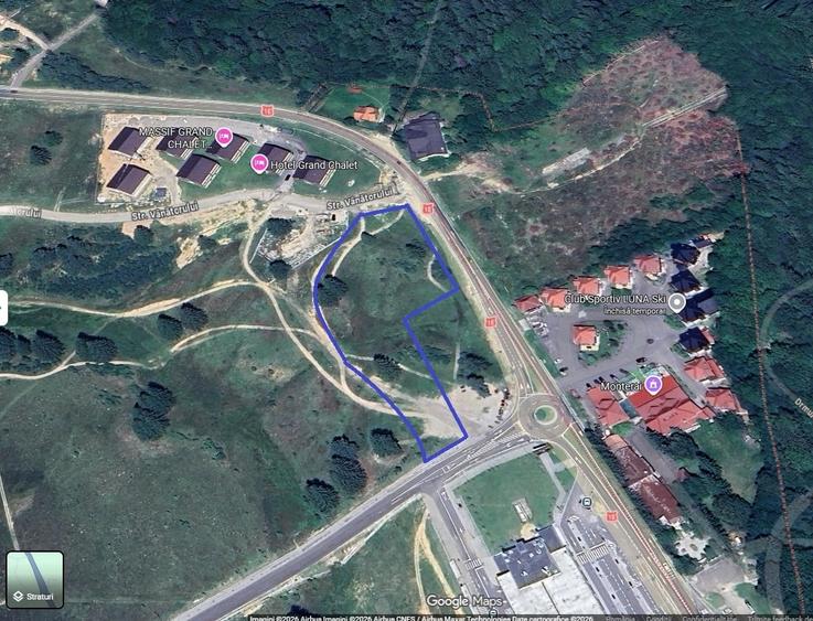 Teren Construcții intravilan de 15000 mp, în Poiana Brașov