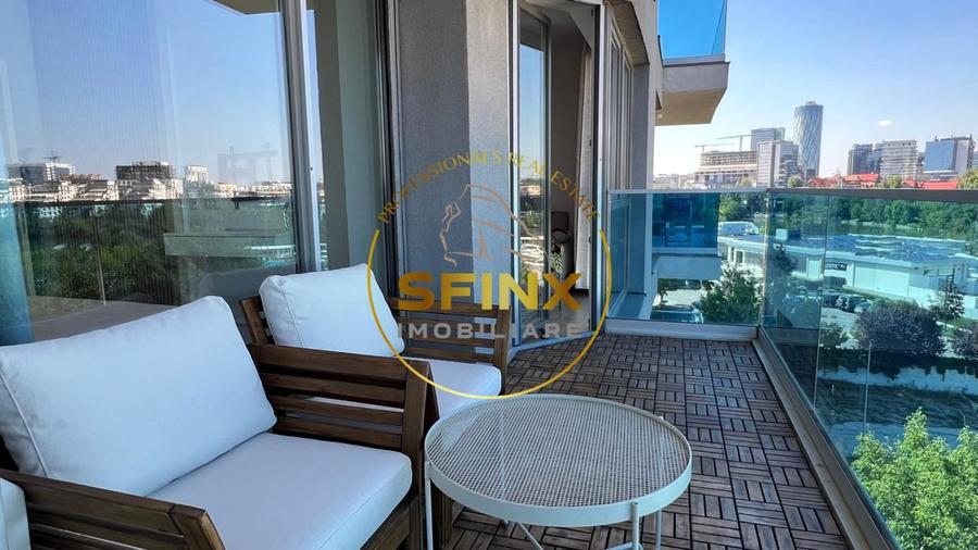 Apartament cu 2 camere semidecomandat, mobilat în Floreasca