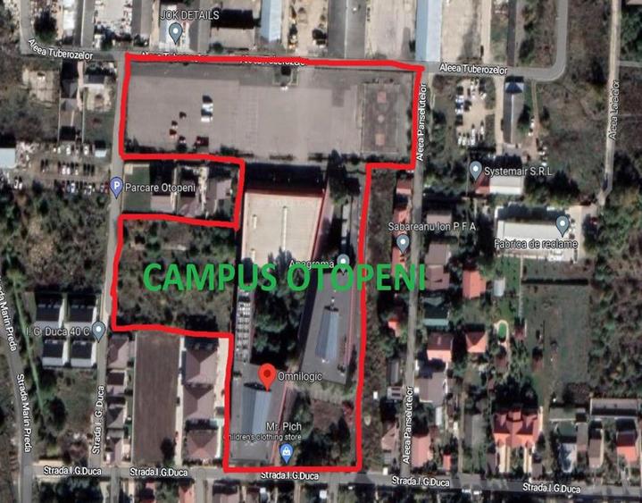 Proprietate specială, de 13,954 mp, în Otopeni