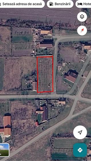 Teren de 1422 mp, în Vărșand