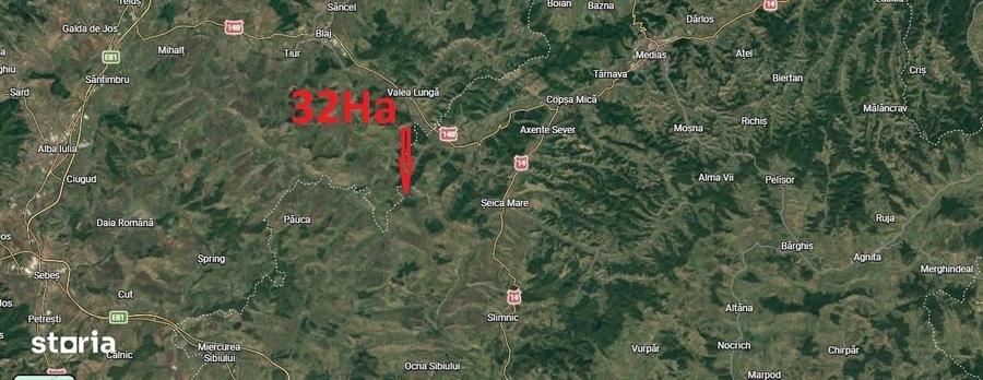 Teren de 320000 mp, în Șeica Mică