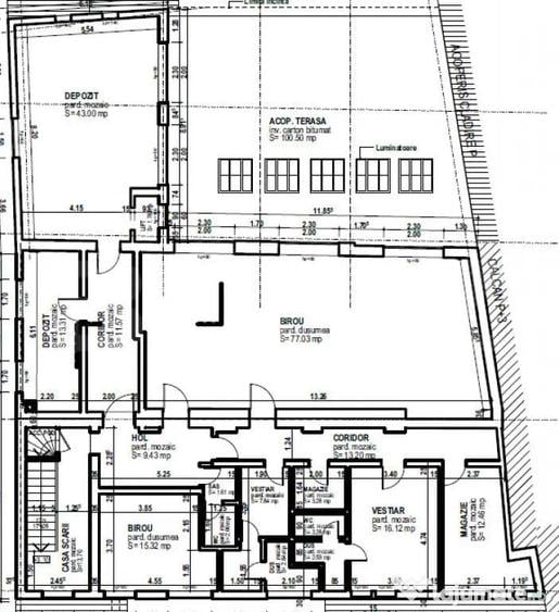 Spațiu comercial, de 332 mp, în Horea