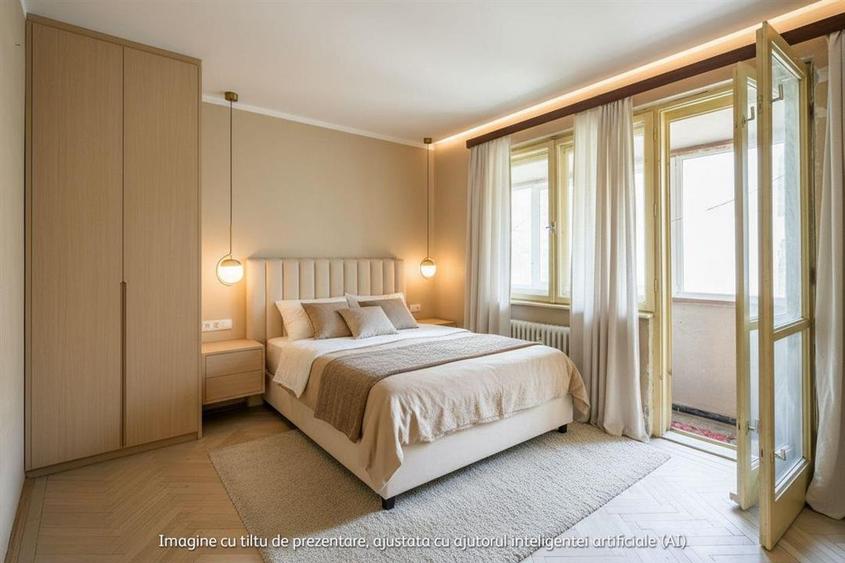 Apartament cu 3 camere semidecomandat în Gara de Nord