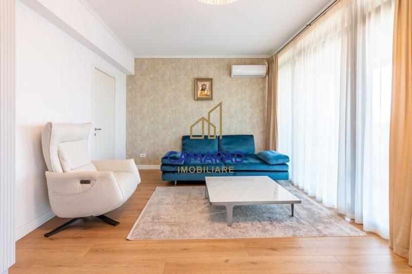Apartament cu 3 camere decomandat, mobilat în Mihai Bravu