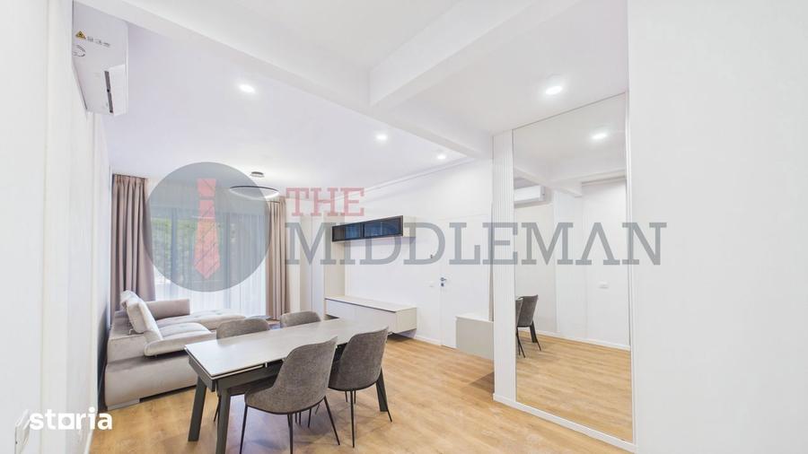 Apartament cu 2 camere, mobilat în Grivița
