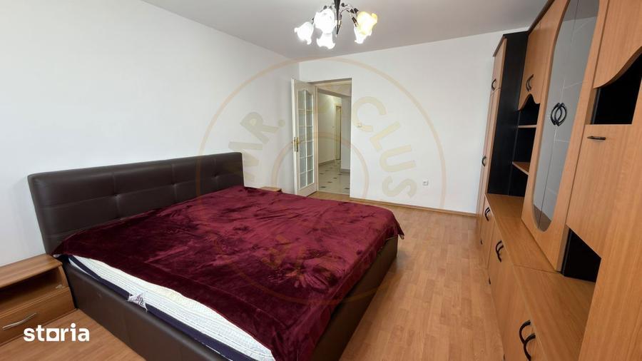Apartament cu 3 camere decomandat, mobilat în Central