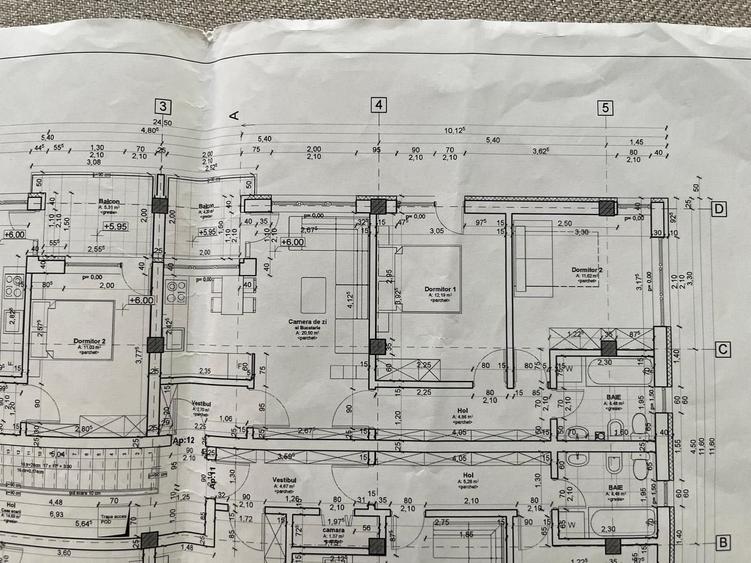 Apartament cu 3 camere decomandat, mobilat în Braytim