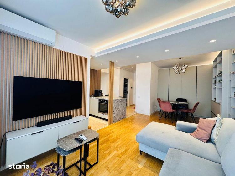 Apartament cu 3 camere semidecomandat, mobilat în Străulești
