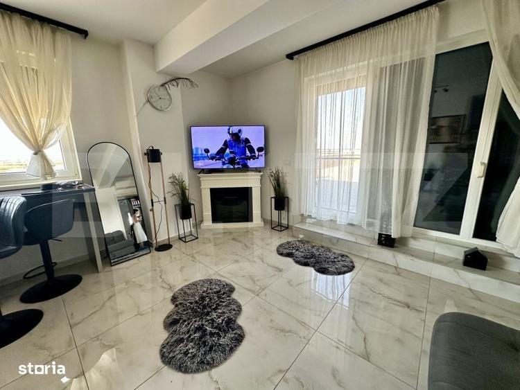 Penthouse modern cu terasa de 55 mp si parcare subterana - 1