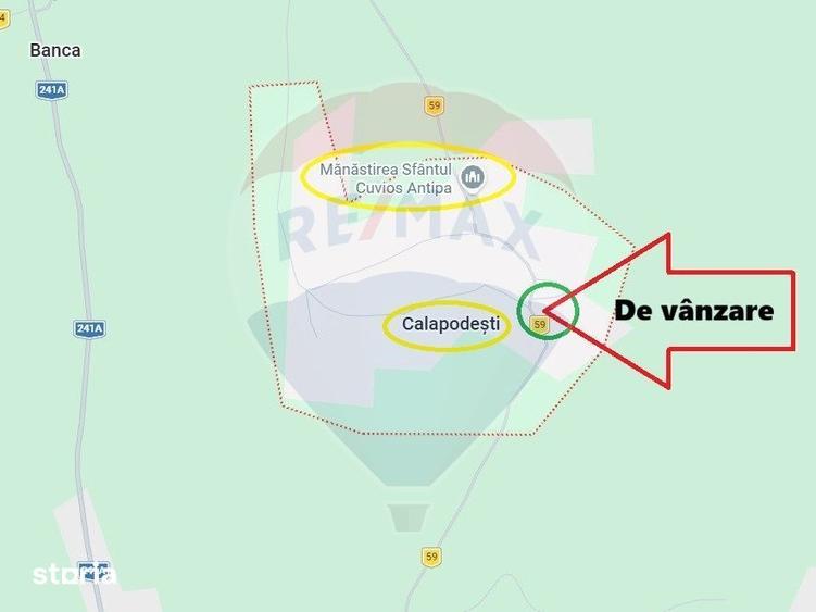 Teren de 5410 mp, în Dealu Morii
