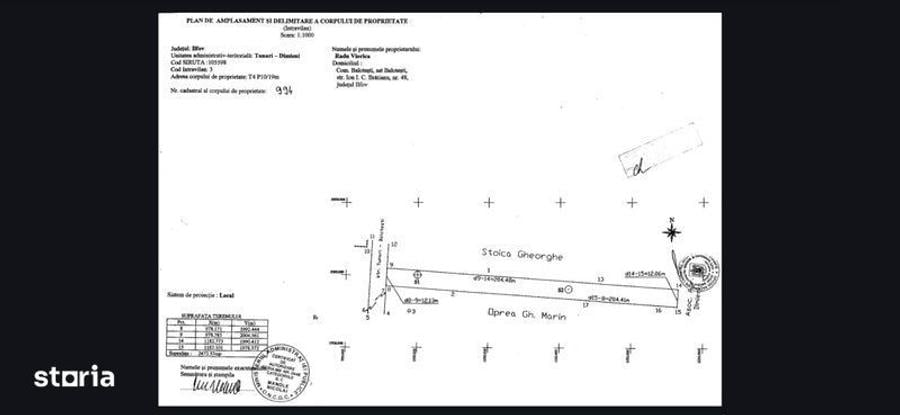 Teren de vanzare in dimieni if 2400 mp - 1