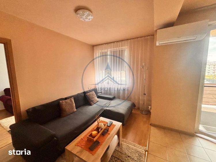 Apartament cu 3 camere, mobilat în Central