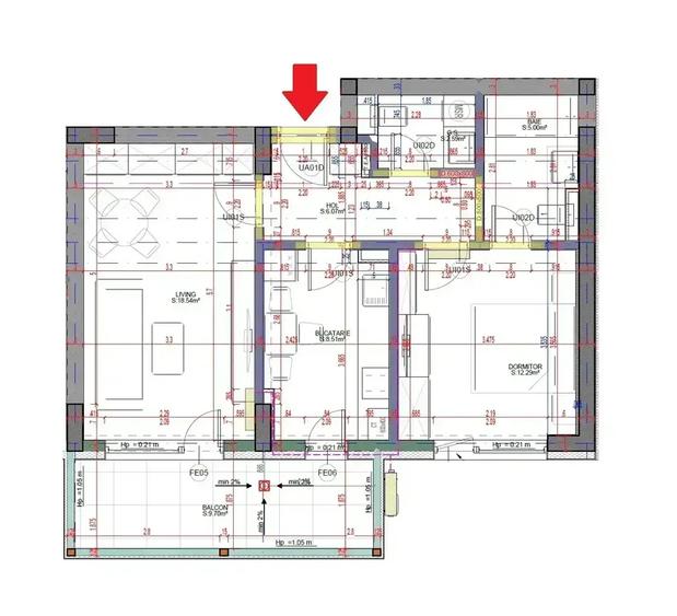 Apartament 2 Camere 2 Bai Panouri Fotovoltaice | Recuperare Caldura - 2