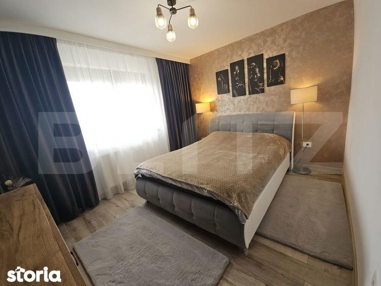 Apartament cu 3 camere decomandat, mobilat în Valea Lupului