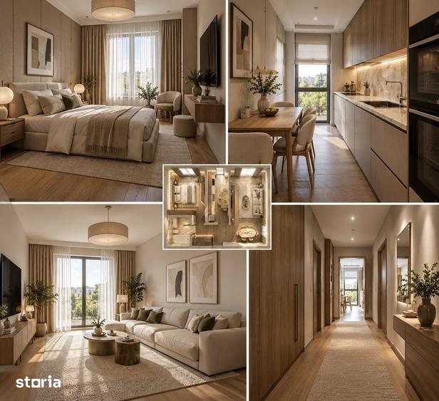 2 camere, 54 mp | Bucatarie separata | West Avenue - 8