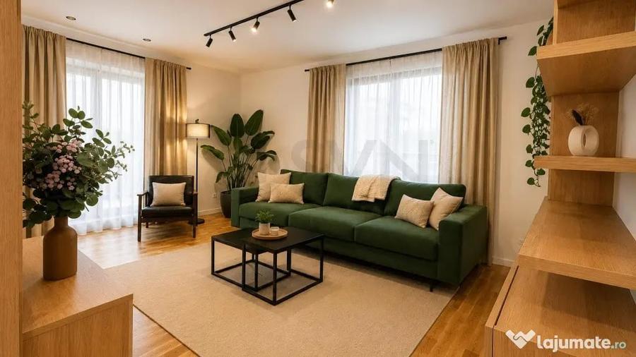 Apartament cu 3 camere semidecomandat în Străulești