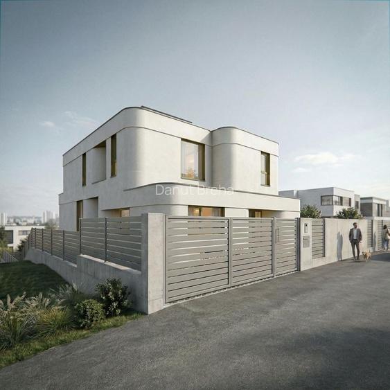 Duplex modern cu arhitectură deosebită, 150 mp utili | Voroneț