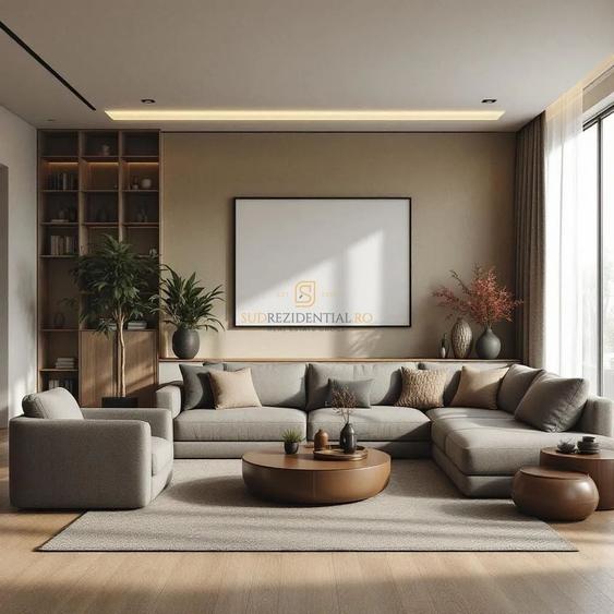 Apartament cu 4 camere semidecomandat în Central