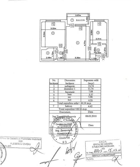 Apartament 2Camere SD | Etaj 1 din 4 | Podul de Piatra | Fara Comision - 1