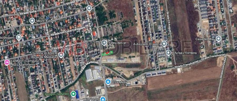 Otopeni, Strada Avram Iancu - teren intravilan 2500 mp - 5