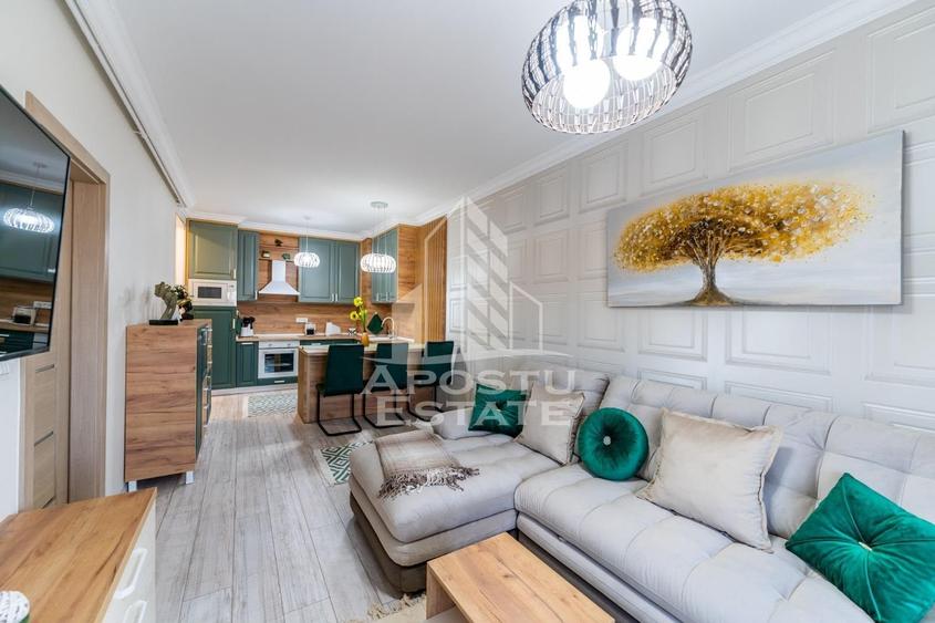 Apartament cu 2 camere semidecomandat, mobilat în UTA — fotografia 1