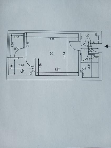 Garsonieră semidecomandată în Exterior Vest