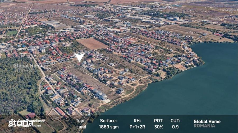 Teren Dezvoltare | 1.869 mp | PUD Aprobat | Str. Jupiter - Pantelimon - 7